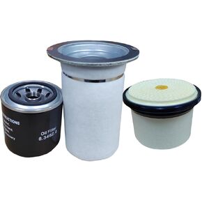 Filter Kit 6.3792.0 Air/Oil Separator 6.3462.0 Oil Filter 6.4432.0 Air Filter, Compatible With Air Compressor Filter