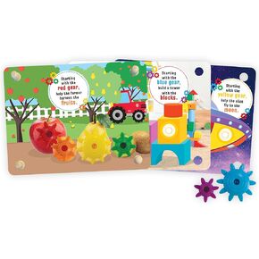 Julian & Luca Brilliant Baby® Gear Game | Interactive Wooden Toy for Toddler and Baby | Educational & Fun Wooden Baby Gear Game for Early Childhood Development