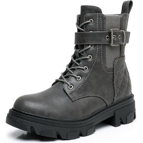 GLOBALWIN المرأة الأحذية القتالية الدانتيل يصل الكاحل الجوارب مريحة العروة وحيد الأحذية للنساء مكتنزة كعب منخفض in Kuwait