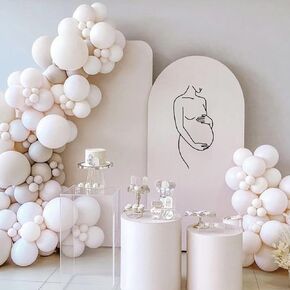 Pregnancy Baby Wall Decal - Pregnancy Wall Decoration,Pregnancy Stickers for Belly, Gender Reveal Party Decorations, Baby Shower Pregnancy Wall Decorations (Pregnancy Decal)