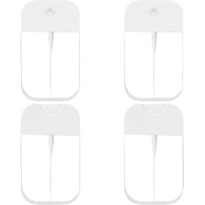 6 PCS Clear Spray Bottles, Portable Card Spray Bottles, 50 ML Refillable Plastic Perfume Atomizer Vials, Suitable Perfume, moisturizing water, hand sanitizer
