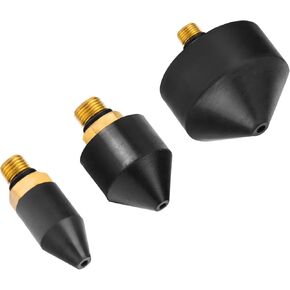 Kodilin 3PCS 1/8-Inch Rubber Tip Set for Air Blow Gun