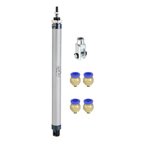 YOKIVE Pneumatic Air Cylinders, with Y Connectors and Quick Fitting Great for Automatic Equipment (16mm Bores 300mm Stroke)