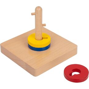 Adena Montessori Twist & Sort Dowel Set Preschool Equipment Early Development Baby Toy Montessori Fine Motor Skills Development