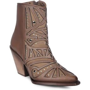 Cuadra Boot for Women in Genuine Leather 4W08RS Maple