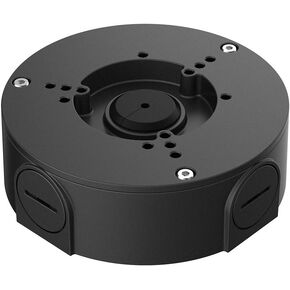 Lorex Home Improvement Outdoor Security Camera Junction Box, Waterproof Electrical Box for Mounting Bullet or Dome Surveillance Cameras - Black