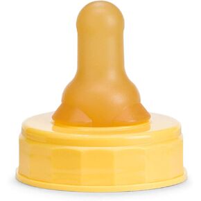 Abbott Nutrition Similac Slow Flow Nipple & Ring, R, L53894H, 6 oz