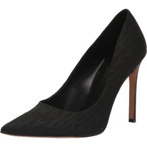 DKNY Women's Logo Textured Pump Heel