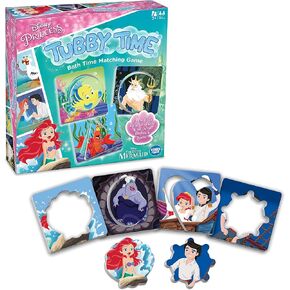 Disney Princess Tubby Time: Bath Time Matching Game - for Girls & Boys Age 3 to 5-2020 National Parenting Product Award and PAL Award Winner