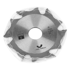 Circular Saw Blade Tipped Woodworking 100mm 4inch Carbide Biscuit Jointer Blade Cutter Replacement for Woodworking 6 Plate Joiner Wood Biscuit
