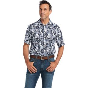 Ariat mens All Over Print Polo