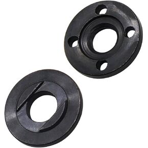 Compatible Metal Lock Nut Kit (2-Pack) for Dewalt, Ryobi, Milwaukee, Makita, Black & Decker - Inner & Outer Angle Grinder Flange Nut, Replaces 224399-1, 193465-4, 224568-4