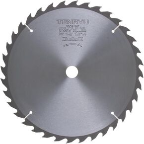Tenryu RS-30536CBN 12" Carbide Tipped Saw Blade ( 36 Tooth ATB Grind - 1" Arbor - 0.134 Kerf)