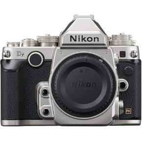 Nikon Df 16.2 MP CMOS FX-Format Digital SLR Camera Body (Silver) (Renewed)