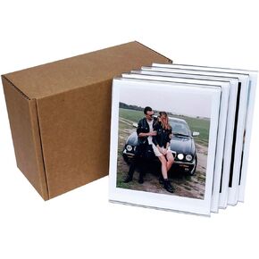 3.5 x 4.25 Inch Polaroid Picture Frame for Polaroid Now i-Type/600/SX-70/OneStep+/Instax Wide 300/200/210, Acrylic Picture Frame for Polaroid Films, Desktop Polaroid Photo Display (5 Pcs)
