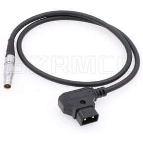 SZRMCC D-tap 2 Pin Male to 0B 6 Pin Power Cable for DJI Wireless Follow Focus Motor Unit