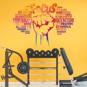 HLNIUC Positive Words Wall Decal 25PCS Success Teamwork Wall Sticker Minimalist Inspirational Lettering Artwork Motivational Saying Art Sticker Light Bulb Themed Wall Decor for Classroom Office