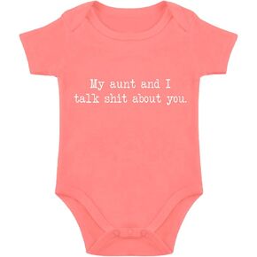 Aunt Bodysuit for Baby Auntie Bodysuit for Baby Auntie Love Me Baby Clothes Aunt Baby Funny Baby Boy Girls Clothes