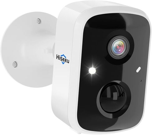 كاميرات مراقبة Hiseeu بالطاقة الشمسية 4MP لاسلكية خارجية (Single C90) in Kuwait