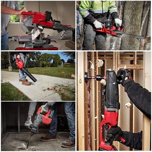 18V 8.0Ah Replace for Milwaukee M18 Battery 48-11-1850 48-11-1840 48-11-1852 48-11-1815 Cordless Power Tools Lithium-Ion Battery, 2Pack in Saudi Arabia