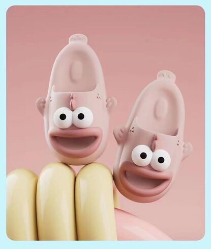 Tongue Slippers Fish Cloud Slides for Women Men Animals Slippers Open Toe Slide Sandals Fish Flops Summer Non-Slip Beach Shower Shoes in Saudi Arabia