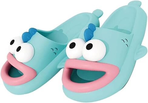Tongue Slippers Fish Cloud Slides for Women Men Animals Slippers Open Toe Slide Sandals Fish Flops Summer Non-Slip Beach Shower Shoes in Saudi Arabia