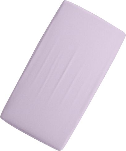 Nyte Nyte Baby - Silky Soft Fitted Crib Sheet, Temperature-Regulating Toddler Sheets, Breathable Crib Sheets, 52 x 28 inches, Orchid in Kuwait