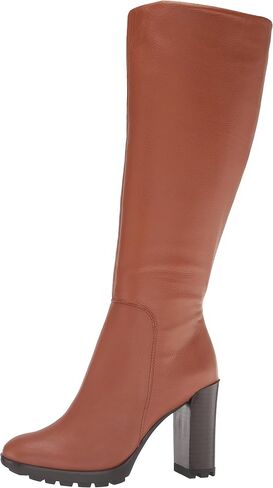 Kenneth Cole Women's Women's Justin 2.0 Knee High Boot, Cognac, 11 in Saudi Arabia