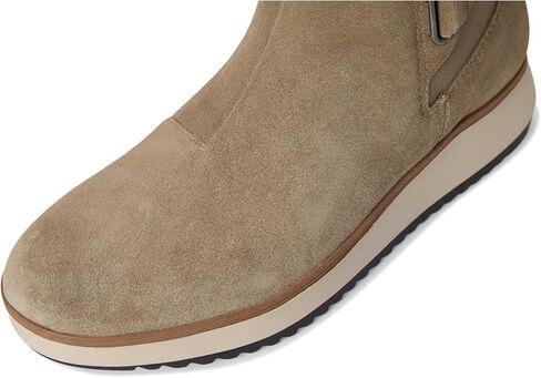 Clarks Women's Zylah Faye Ankle Boot, Dark Taupe Suede, 7 in Saudi Arabia