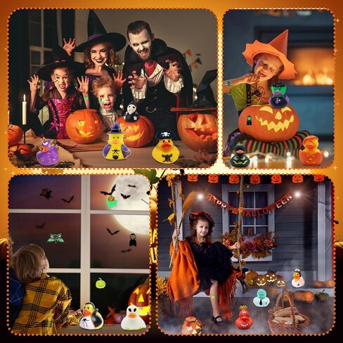 New 24 PCS Halloween Rubber Ducks Bulk,Rubber Ducks Jeep Ducking,Halloween Ducks for Jeeps,Halloween Rubber Ducks Jeep Ducking in Saudi Arabia