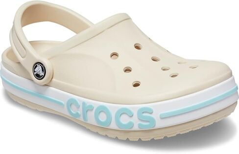 Crocs unisex-adult Classic Clog Clog, White, 38/39 EU, Winter White/Multi, M4W6 in Saudi Arabia