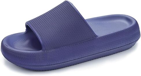 Cloud Slides for Women and Men, Pillow Slippers with Thick Sole, Shower Shoes, Cushioned Sandals for Indoor & Outdoor in Saudi Arabia