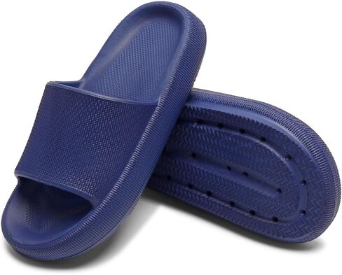 Cloud Slides for Women and Men, Pillow Slippers with Thick Sole, Shower Shoes, Cushioned Sandals for Indoor & Outdoor in Saudi Arabia