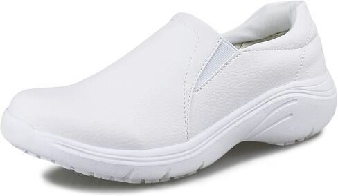 Hawkwell Women's Slip On Lightweight Slip Resistant Comfort Nursing Shoes in Saudi Arabia