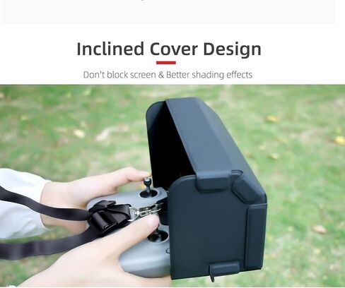 BTG Sun Hood Sunshade for DJI RC N1 N2 N3 Controller Compatible with DJI NEO/Mavic Air 3S Air 3 2S/Mini 4 3 Pro/Mavic 3 Remote Control Accessories for 4.4-7 inch Smartphone Screen in Saudi Arabia