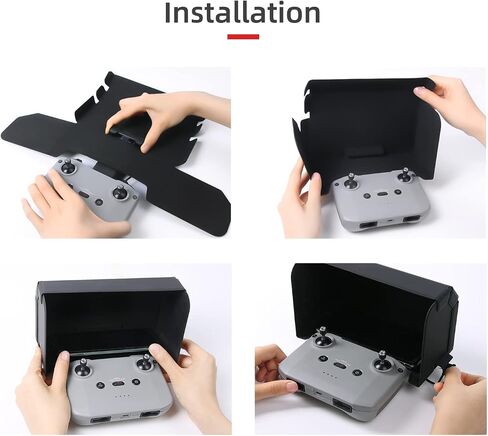 BTG Sun Hood Sunshade for DJI RC N1 N2 N3 Controller Compatible with DJI NEO/Mavic Air 3S Air 3 2S/Mini 4 3 Pro/Mavic 3 Remote Control Accessories for 4.4-7 inch Smartphone Screen in Saudi Arabia