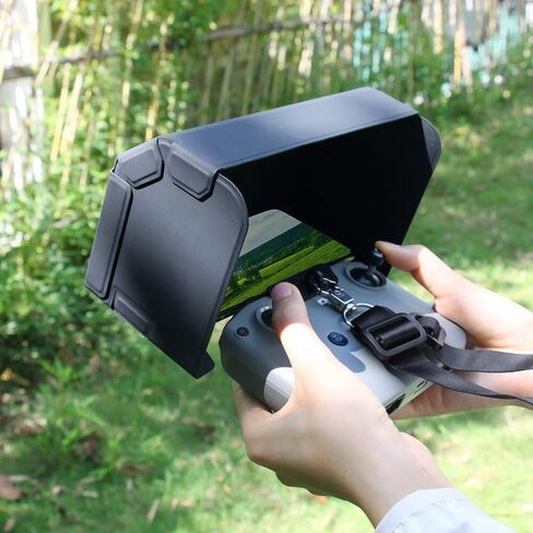BTG Sun Hood Sunshade for DJI RC N1 N2 N3 Controller Compatible with DJI NEO/Mavic Air 3S Air 3 2S/Mini 4 3 Pro/Mavic 3 Remote Control Accessories for 4.4-7 inch Smartphone Screen in Saudi Arabia