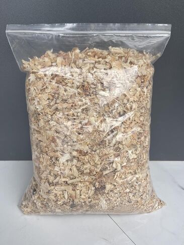 1 Pound Wood Sawdust PET Driedplant Finely Processed，Wood Flour，Free of Chemical Substances-Organic-High-Grade-Texture，Used for Horticultural Fertilizer，Filling，Handicrafts，etc in Saudi Arabia