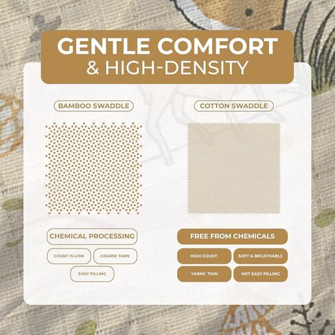 DREAMS & DIMPLES Muslin Swaddle Blankets 4 Pack Premium 100% Cotton Baby Swaddle Blanket Soft & Breathable 47" X 47" Baby Receiving Blankets for Boys and Girls (Into The Jungle) in Saudi Arabia