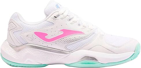 Joma Master 1000 Lady 2432 TM10LS2432C، للنساء، أبيض/وردي، 7 US in Kuwait