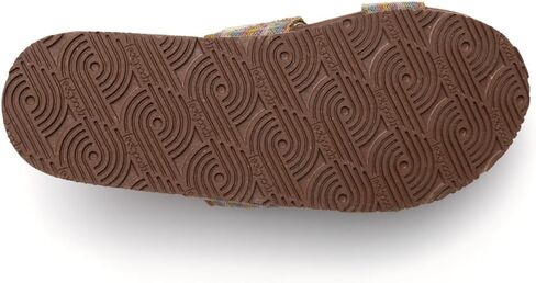 Feelgoodz Women's Zensole Vistas Natural Rubber Strap Slide Sandals in Kuwait