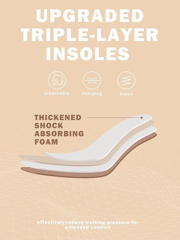 LACUONE كعب عريض للنساء بمقدمة مربعة وكعب مكتنز وإبزيم للكاحل وصنادل بكعب عالٍ in Kuwait