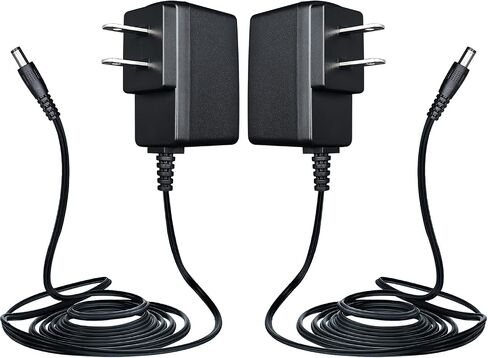 UL Listed 12V 0.5A 6ft Power Supply Adapter, AC to DC 6W 12V 500mA Replacement Power Cord for Security Camera LED Strips Crosley Turntable Router Label Maker Desk Lamp Speaker and More in Saudi Arabia