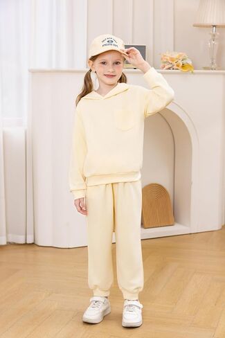 Toddler Girl Boy Fall Clothes Long Sleeve Hoodie Top Pullover Sweatshirt and Pants 2Pcs Unisex Tracksuit Sets in Saudi Arabia