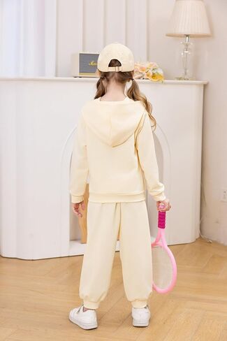 Toddler Girl Boy Fall Clothes Long Sleeve Hoodie Top Pullover Sweatshirt and Pants 2Pcs Unisex Tracksuit Sets in Saudi Arabia