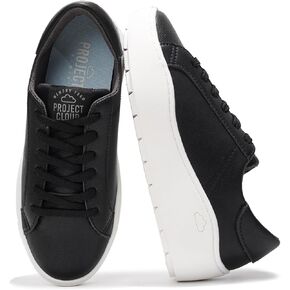 Project Cloud Platform Sneakers for Women - Memory Foam Womens Sneakers - Lace Up Womens Shoes - Non-Slip Sneakers for Women Footwear - Wedge Sneakers Women Shoes (Bossy)