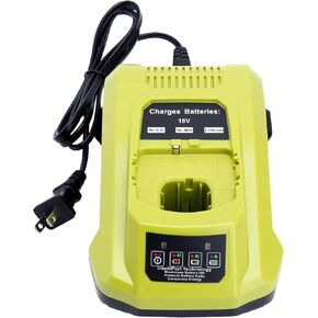 Lasica Replacement for Ryobi P117 18 Volt Battery Charger, Compatible with Ryobi 12V-18V ONE+ Plus Cordless Power Tool Battery Charger
