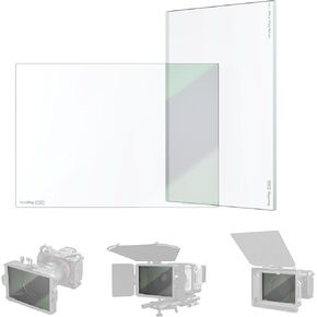 SMALLRIG 4 x 5.65 White Diffusion 1/4 Filter, Square Neutral Density Filter, 4mm Thick Multi-Layer Coated B270 Optical Glass, Compatible with Matte Box for Cinematic Photo Videography - 4742