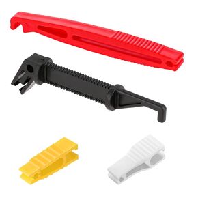 8 PCS Fuse Puller, Plastic Fuse Puller Tool for Car, Glass Fuse Adapter Pullers Extension, Universal Fuse Removal Tool for Replacing Car Boat Motorcycle Truck Fuses