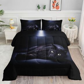 Galloping Horse Comforter Bedding Set,Teens Wild Animal Horse Galloping 3D Elegant Western Horses Print Comforter with 2 Pillowcases(Horse Galloping Full)